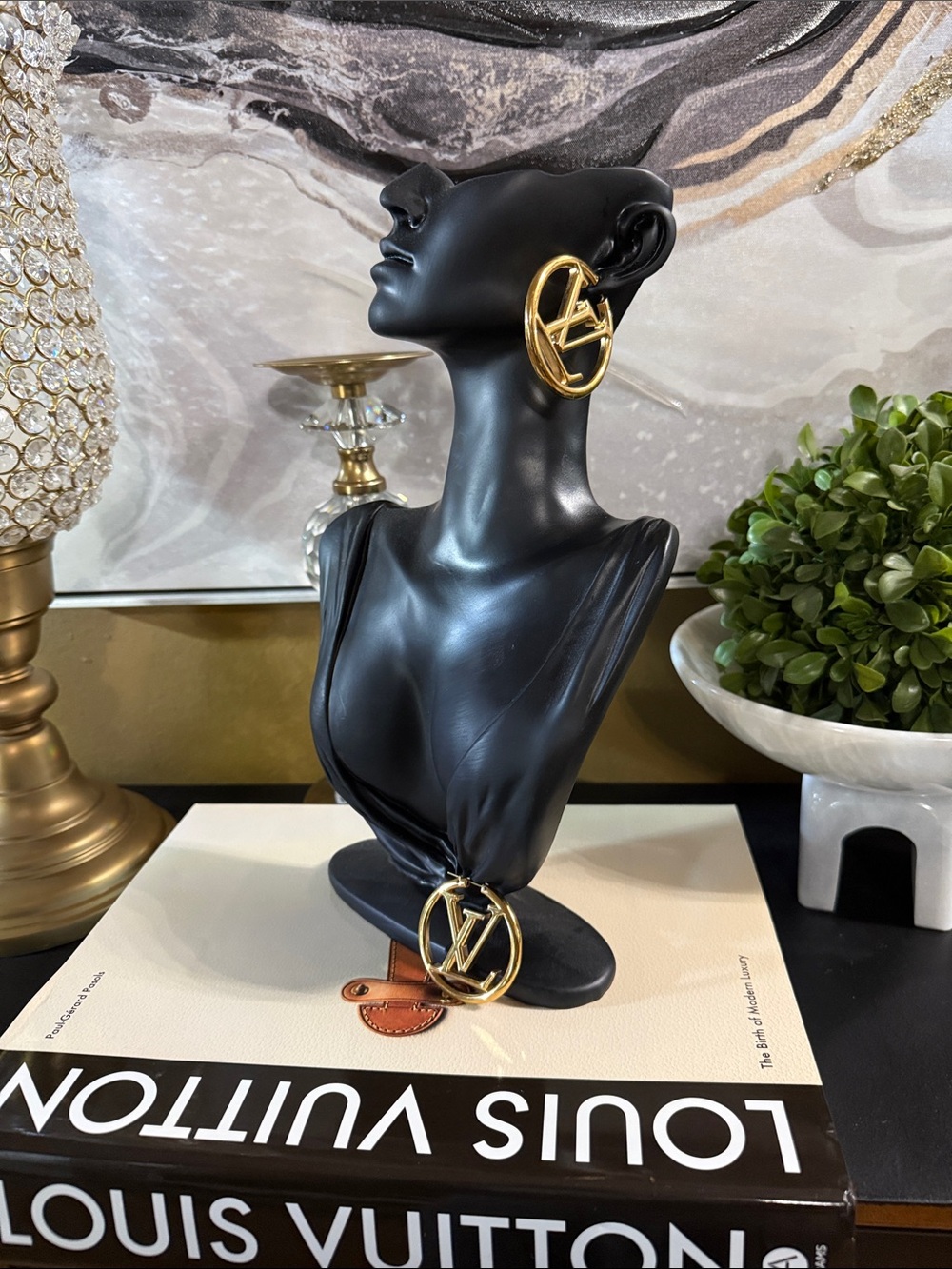 Louis Vuitton Hoop Earrings